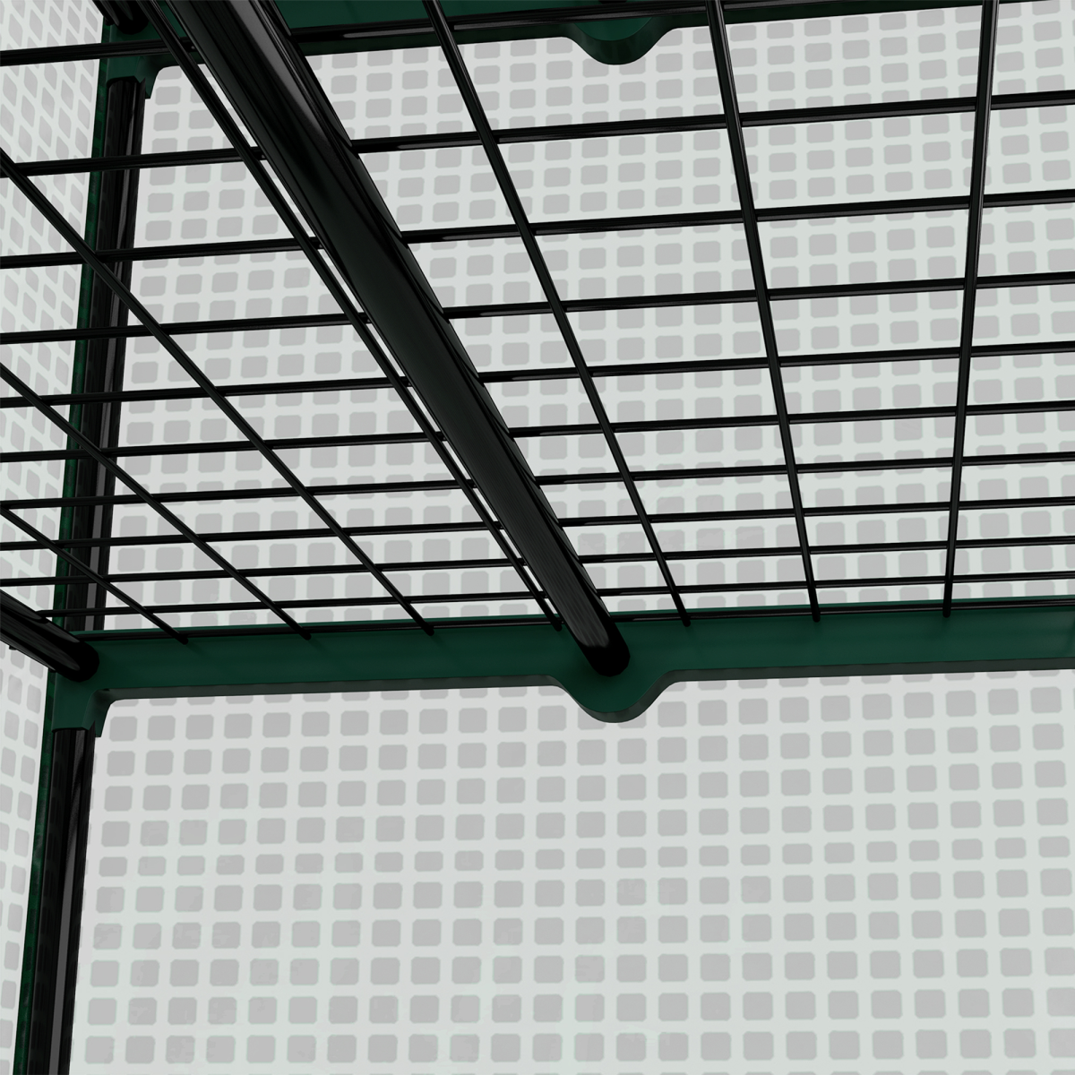 Greenhouse compact indoor three-layer plastic cover strong stable