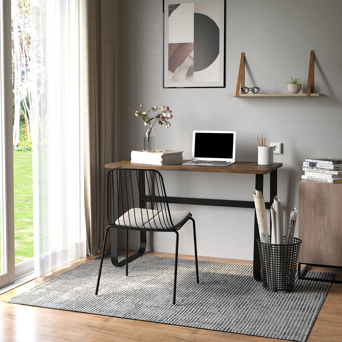 Desk Workstation Table Industrial Design