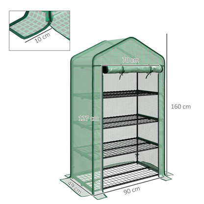 Greenhouse compact indoor three-layer plastic cover strong stable