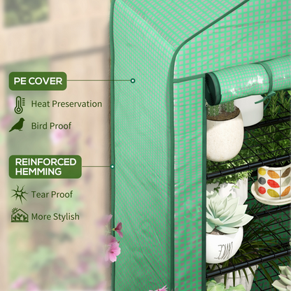 Greenhouse compact indoor three-layer plastic cover strong stable