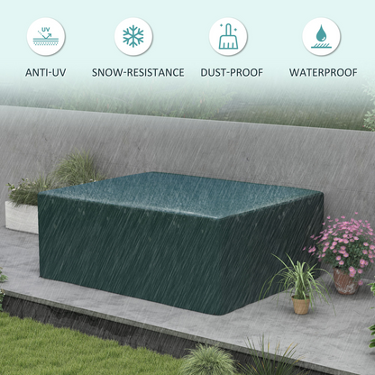 Large Patio Set Cover Outdoor Garden Furniture Cover Waterproof