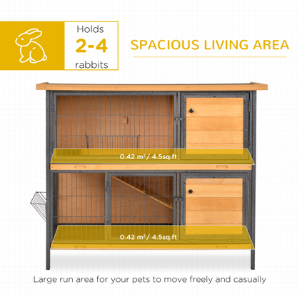 Wooden Rabbit Hutch