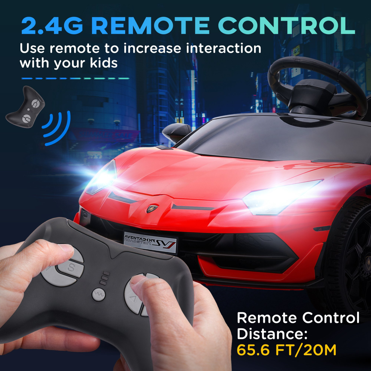 Lamborghini Aventador Licensed  Kids Electric Ride
