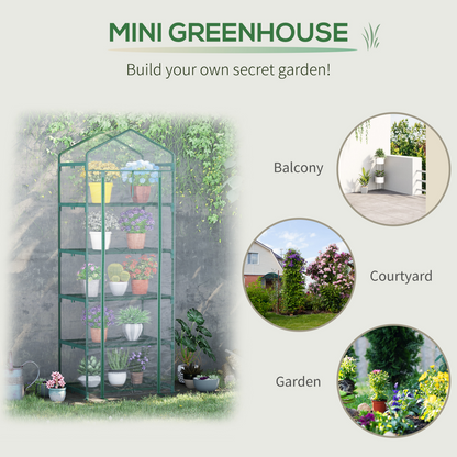 2.5 x 1.5ft 5 Tier Portable Greenhouse