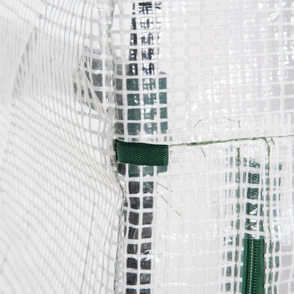 Mini Greenhouse, Portable with Steel Frame, PE Cover, 160x69x50cm