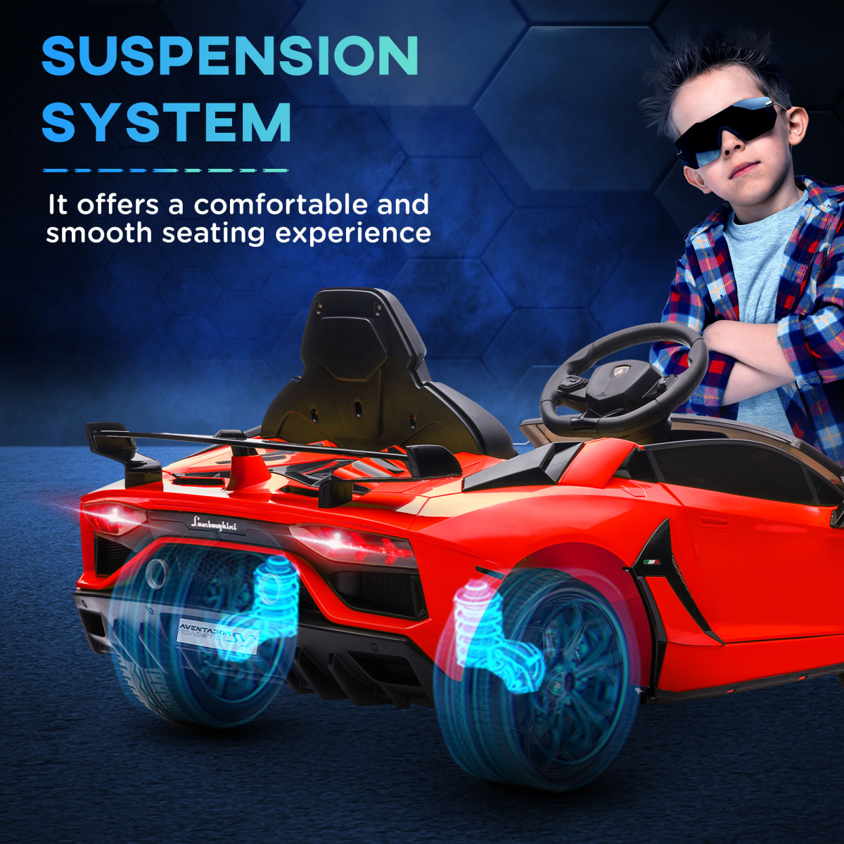 Lamborghini Aventador Licensed  Kids Electric Ride