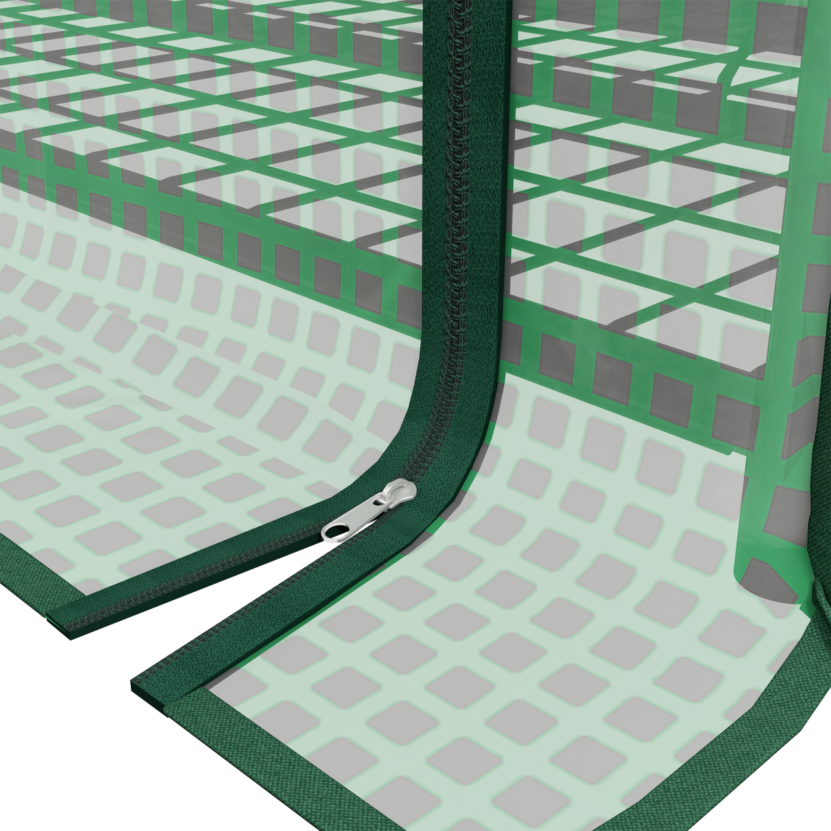 Greenhouse compact indoor three-layer plastic cover strong stable
