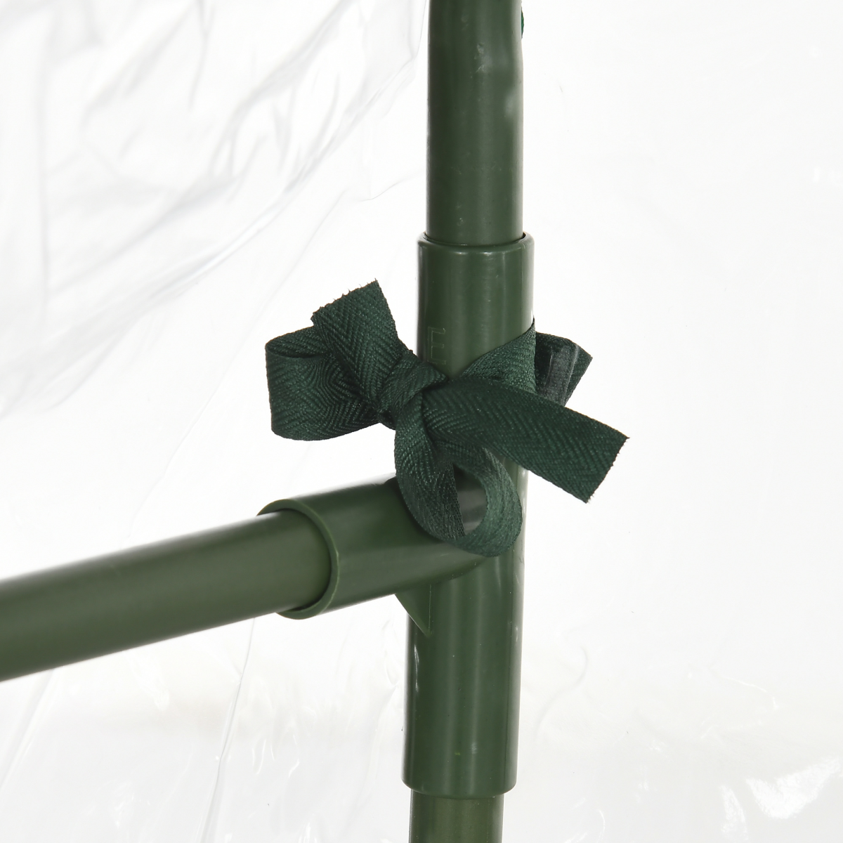 Portable Walk-in PVC Greenhouse w/ Zipped Door for Flowers Plant