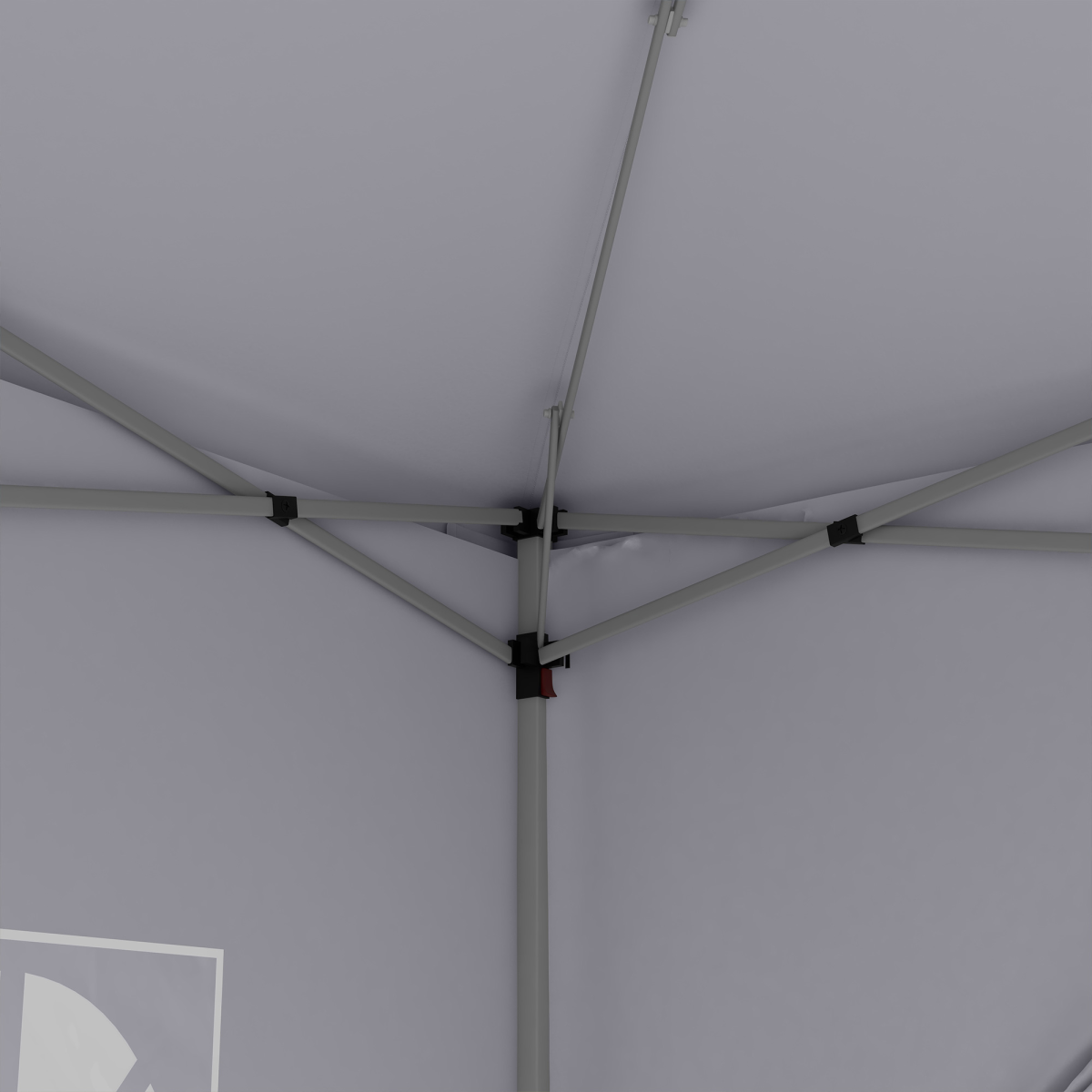 Pop Up Gazebo Party Tent Canopy Marquee with Storage Bag White 3mx3m