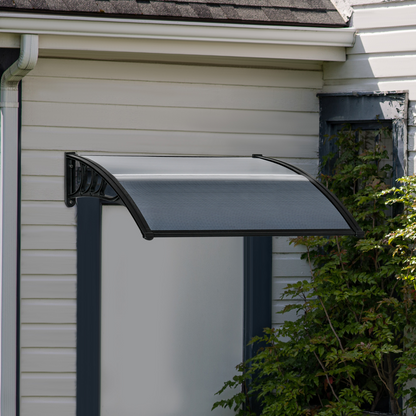 Door Canopy Awning 100 × 75 cm