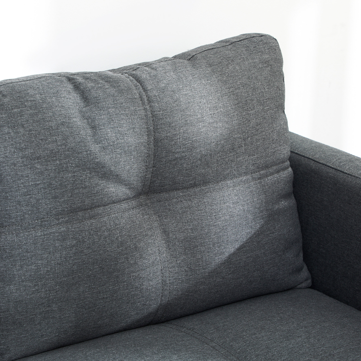 Modern Loveseat Sofa Upholstered 2 Seater Settee for Living Room Bedroom