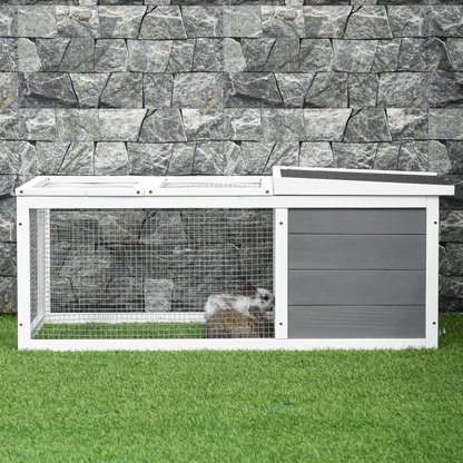 Rabbit Hutch Small Animal Cage Pet Run Cover, with Water-resistant Asphalt Roof