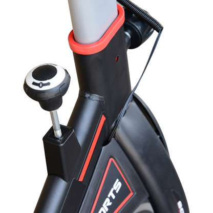 Flywheel Exercise Racing Bicycle Cardio Adjustable Resistance LCD 8kg