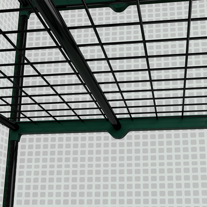 Greenhouse compact indoor three-layer plastic cover strong stable