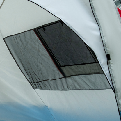 Two-Room Tunnel Tent  Blue 6–8 Person