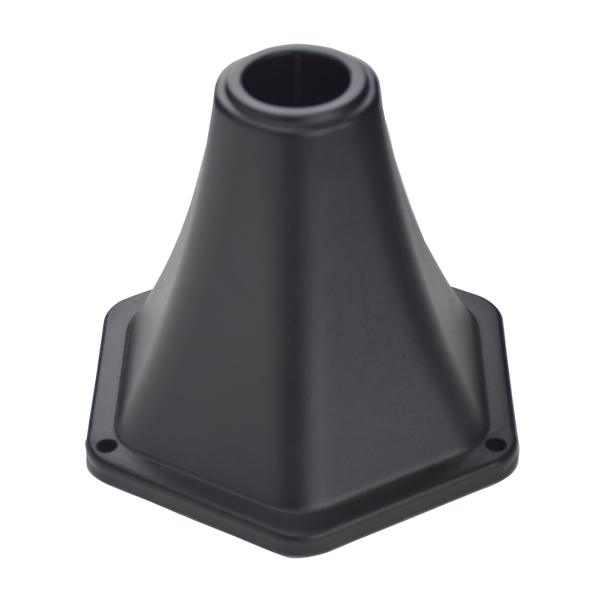 Solar Powered Lamp Post, IP44, 18Lx18Wx160H cm-Black