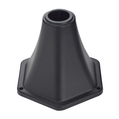 Solar Powered Lamp Post, IP44, 18Lx18Wx160H cm-Black