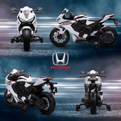 Honda Licensed 6V Kids Electric Motorbike Ride On Car for 3-5 Years  HOMCOM