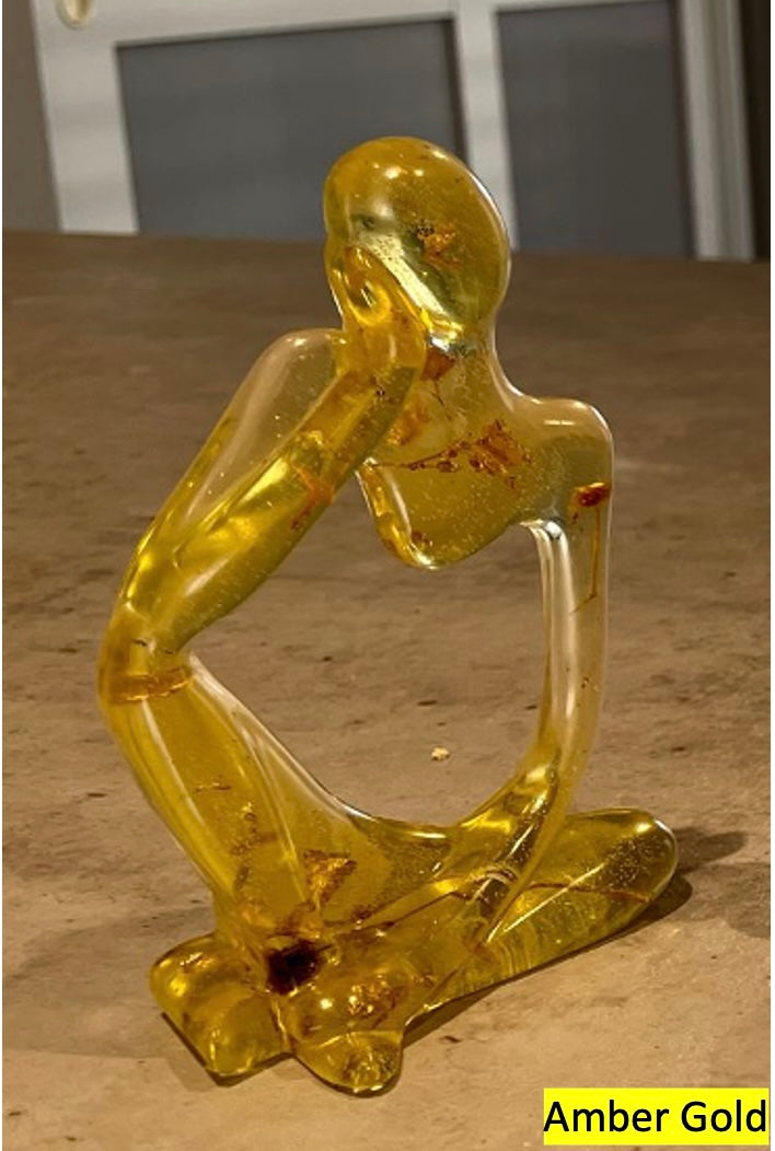 Lamp Table Gift Handmade KuKo abstract resin girl LED USB AYard