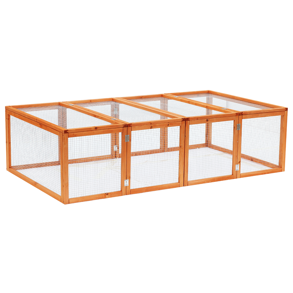 Rabbit Hutch Cage Run and Play Space Mesh Wire Safety for Outdoor