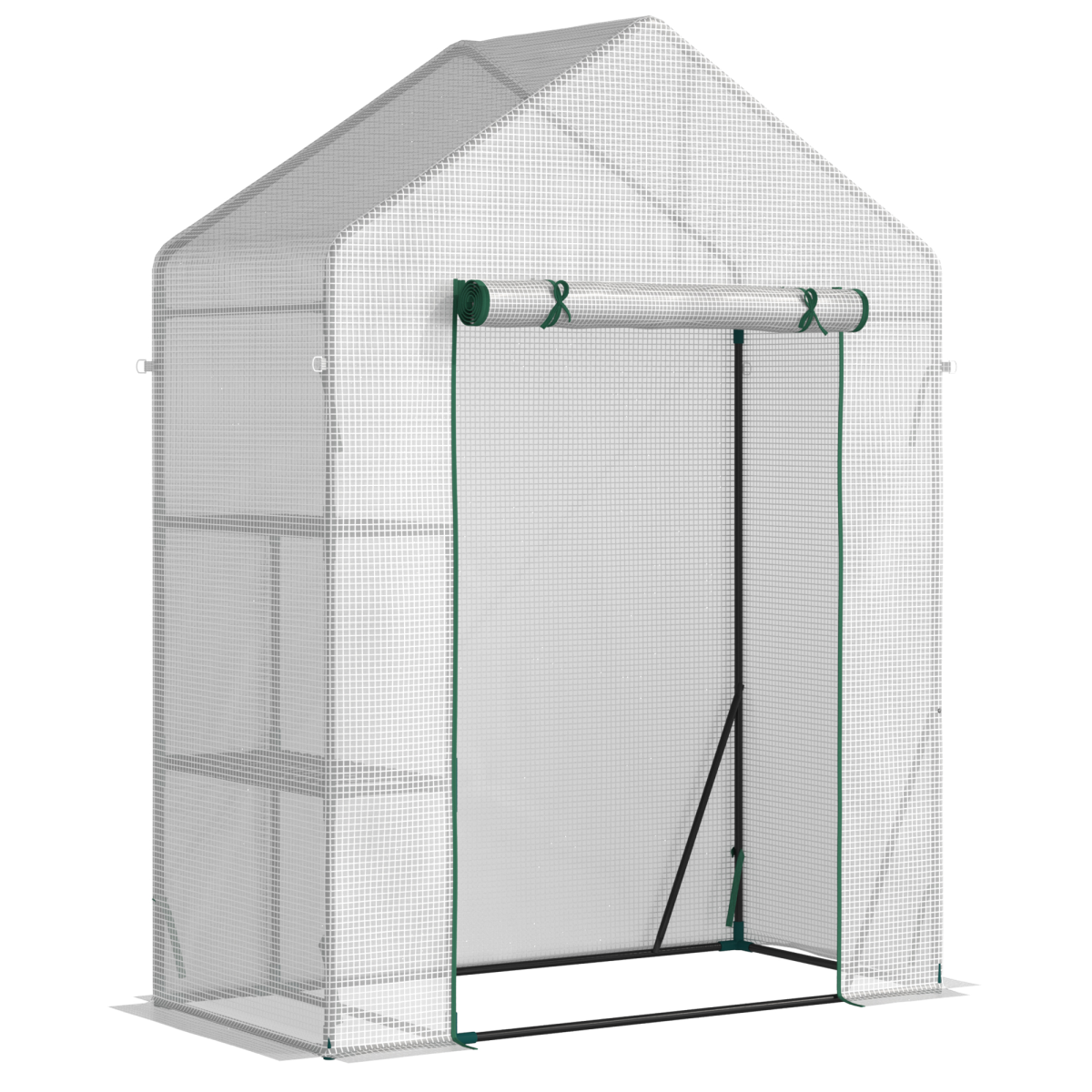 Greenhouse for Outdoor, Portable Gardening Plant Grow House w/ Shelf