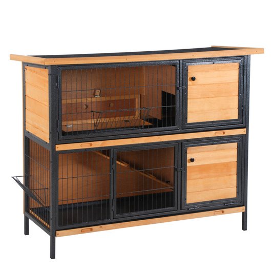 Wooden Rabbit Hutch
