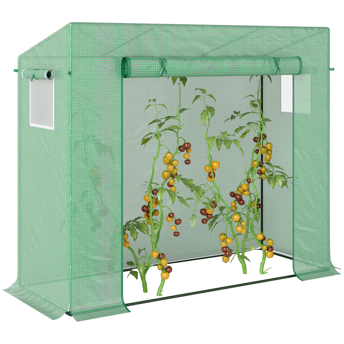 Garden Greenhouse Plant Cover, Windows & Zipper